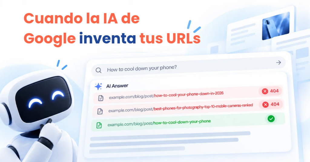 AI alucina URLs (404s)